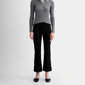 Everlane Women's Dream Kick Flare Pant in Black, Size Medium